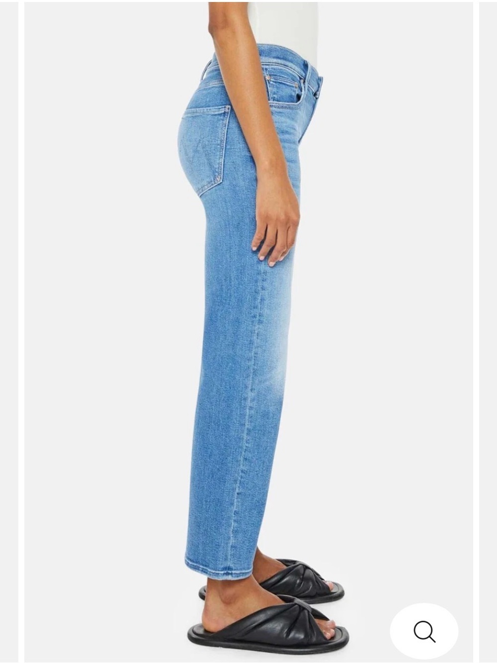 MOTHER Mid Rise Rambler Jeans - Picture 9 of 10